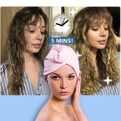 Peškir za kosu koji se brzo suši | HAIRWRAP Kupi Ovde